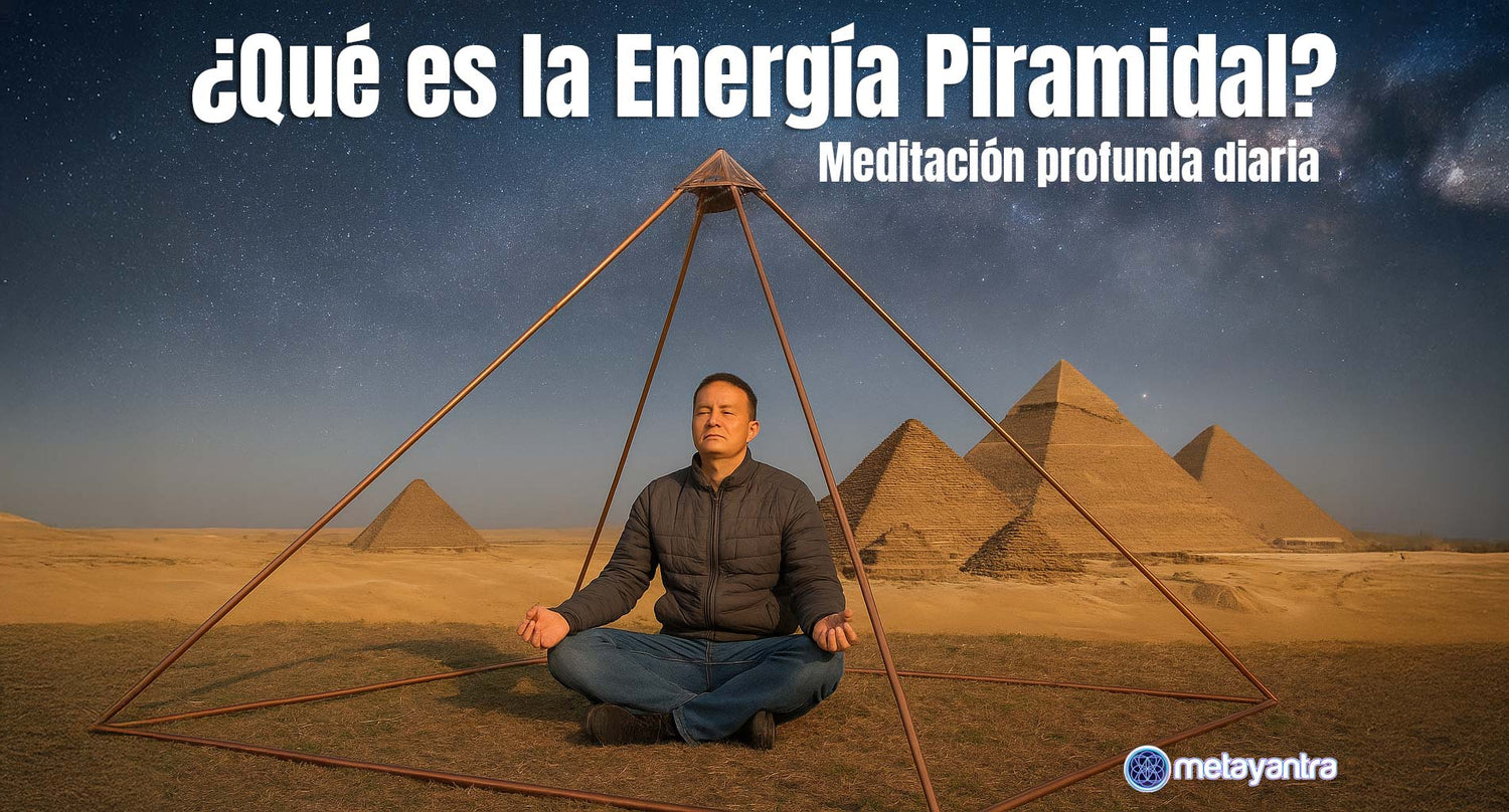 Pirámide de Terapia Electromagnética y Lumínica (Tecnología PEMF de Vórtice Cuántico) - Metayantra México