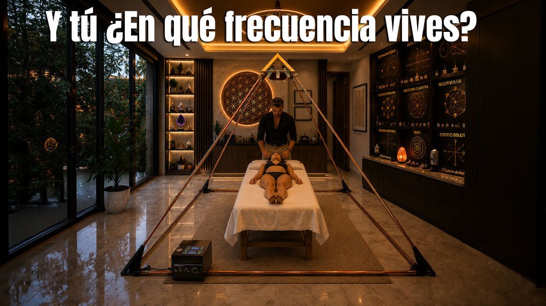 Pirámide de Terapia Electromagnética y Lumínica (Tecnología PEMF de Vórtice Cuántico) - Metayantra México
