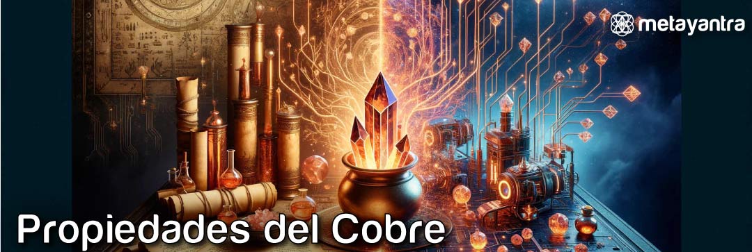 Propiedades Moleculares, Electromagnéticas, Medicinales y Místicas del cobre - Metayantra México