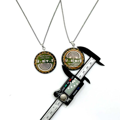 Set 2 Collares Amor Eterno Conexión Cuántica Infinita | Orgonita Cuarzo Rosa Metayantra | Entrelazamiento Almas Gemelas |