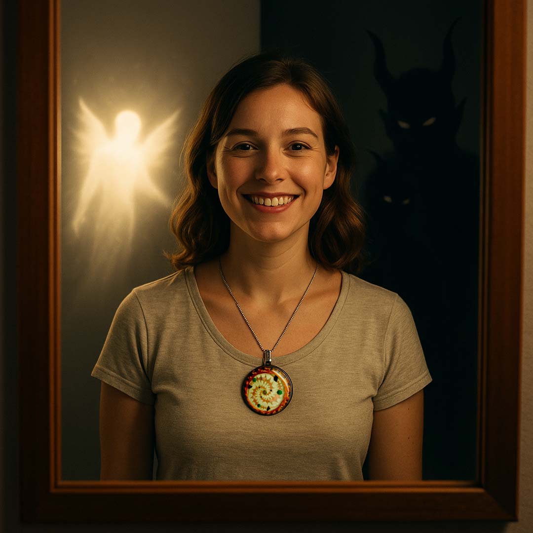 Collar Orgonita Triple Espiral: Transforma Energía y Protección Total