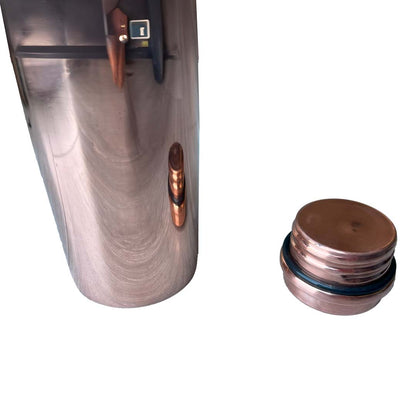 Botella de Cobre Macizo – Reprograma tu Agua y Eleva tu Vibración