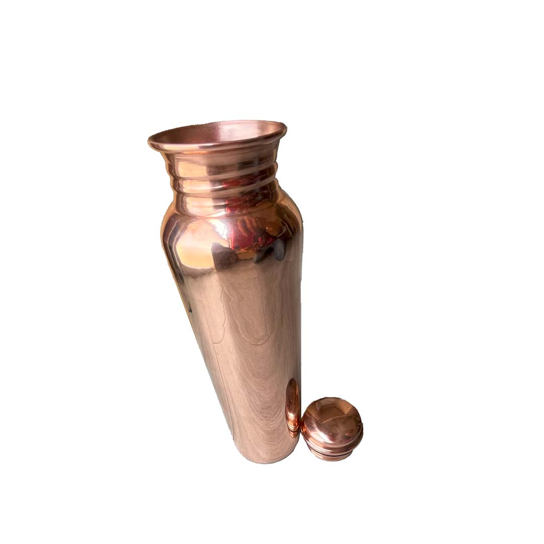 Botella de Cobre Macizo – Reprograma tu Agua y Eleva tu Vibración