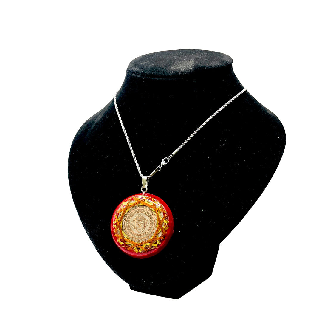 Collar Resonador Cuántico Muladhara: Seguridad y Materialización