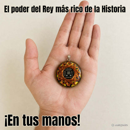 Pieza única irrepetible del Talismán del Sol del Rey Salomón - Metayantra