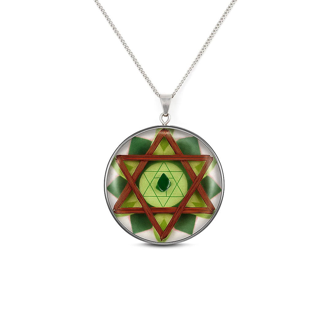 Collar Activador 4° Chakra Anahatta: Alegría y Armonía Emocional - Metayantra México