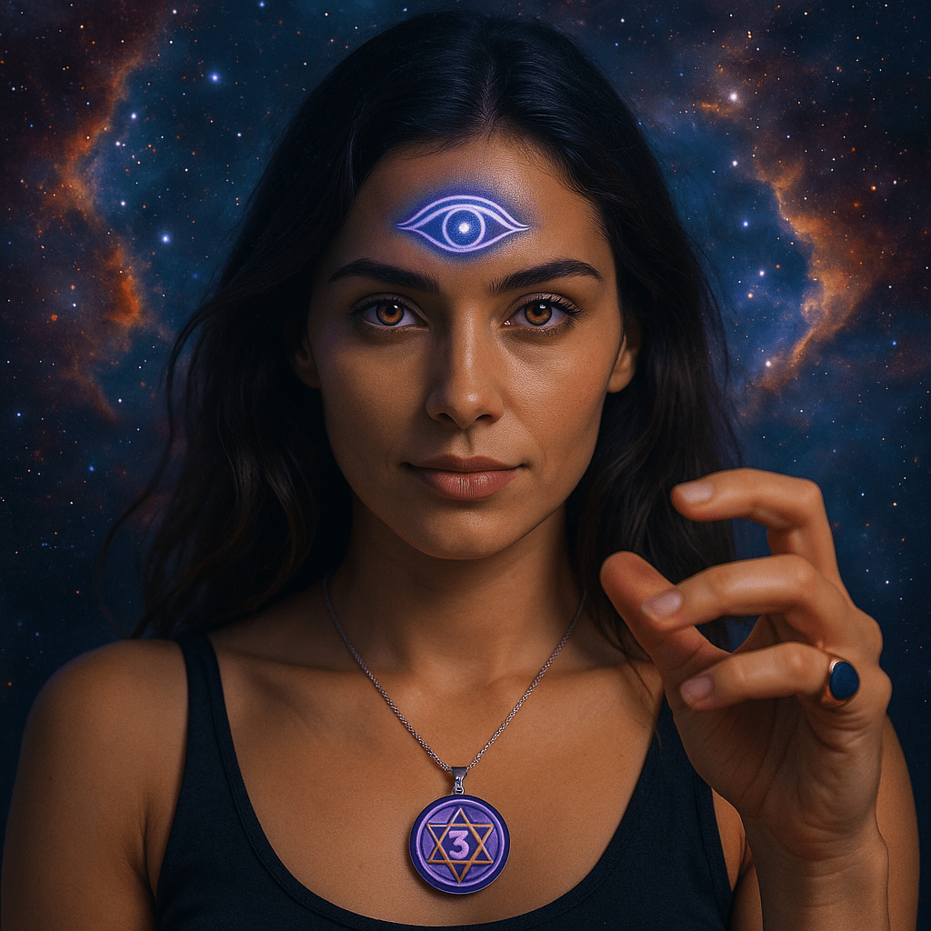 Collar Activador 6° Chakra Ajna: Despierta tu Glándula Pineal - Metayantra México