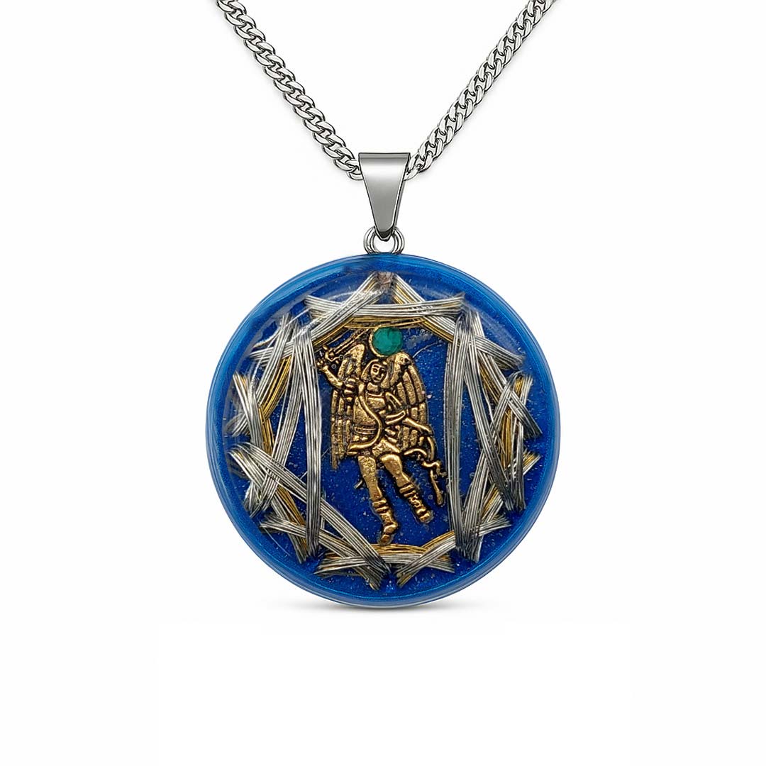 Collar Arcángel Miguel: Protección y Fuerza Contra el Mal - Metayantra México