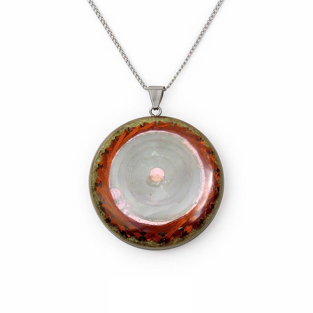Collar de Orgonita de Interconexión con la Plenitud Divina Pléroma - Metayantra - Metayantra México