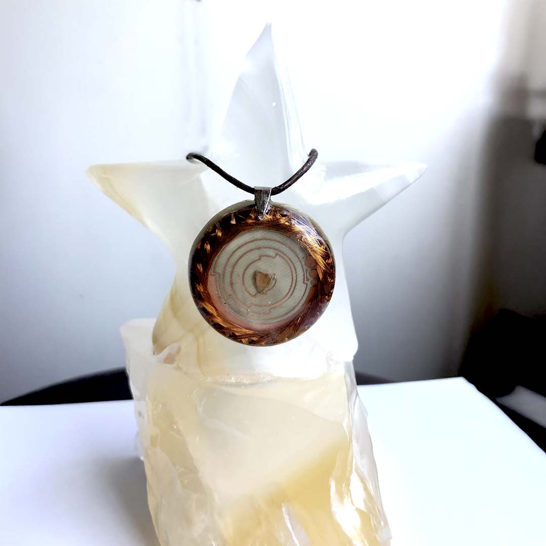 Collar de Orgonita de Interconexión con la Plenitud Divina Pléroma - Metayantra - Metayantra México
