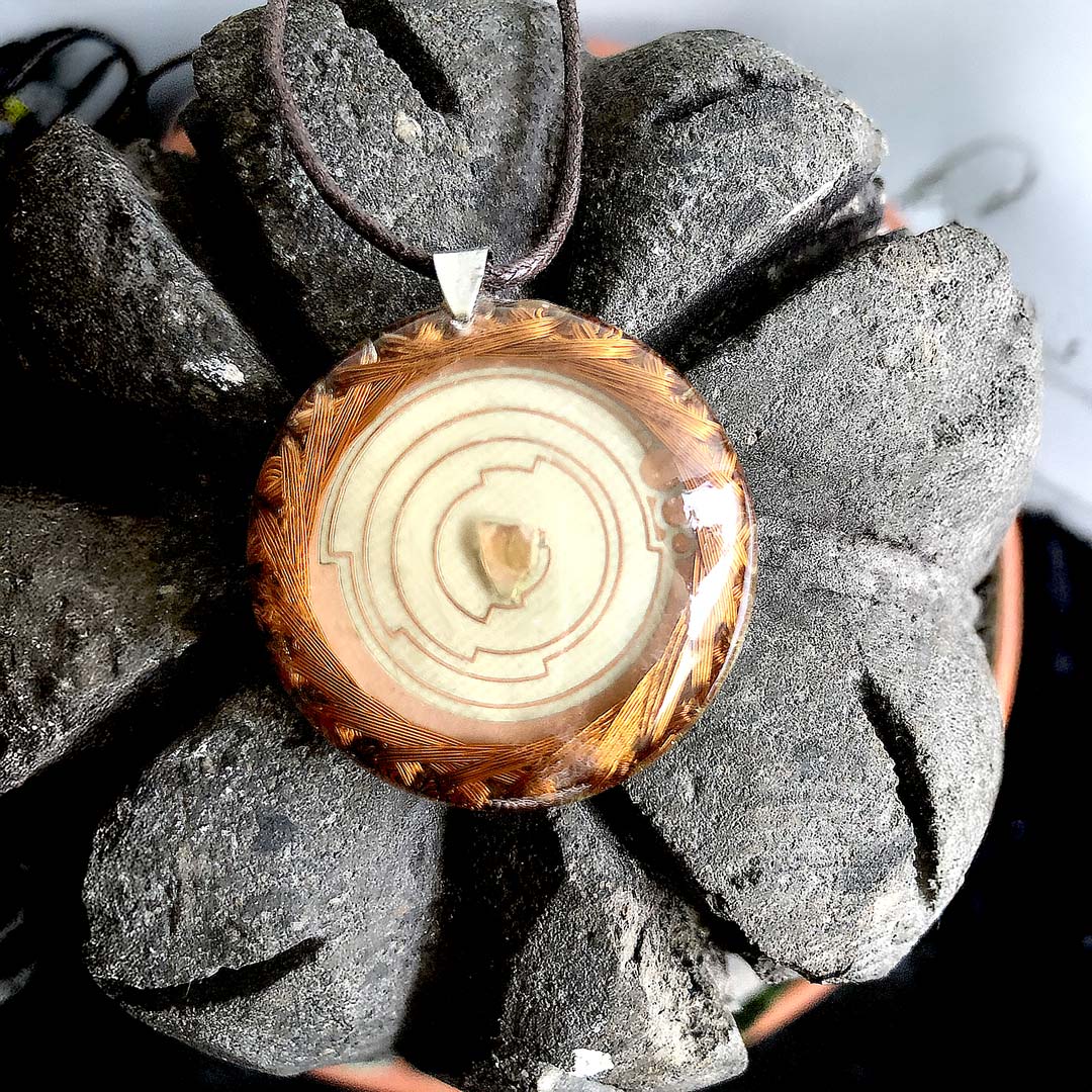 Collar de Orgonita de Interconexión con la Plenitud Divina Pléroma - Metayantra - Metayantra México