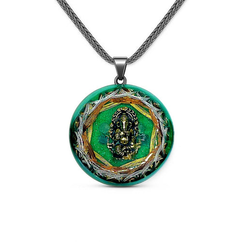⚡🐘💎 Collar Energético Orgón de Ganesha: Protección, Sabiduría y Buena Fortuna ⚡🐘💎 - Metayantra México