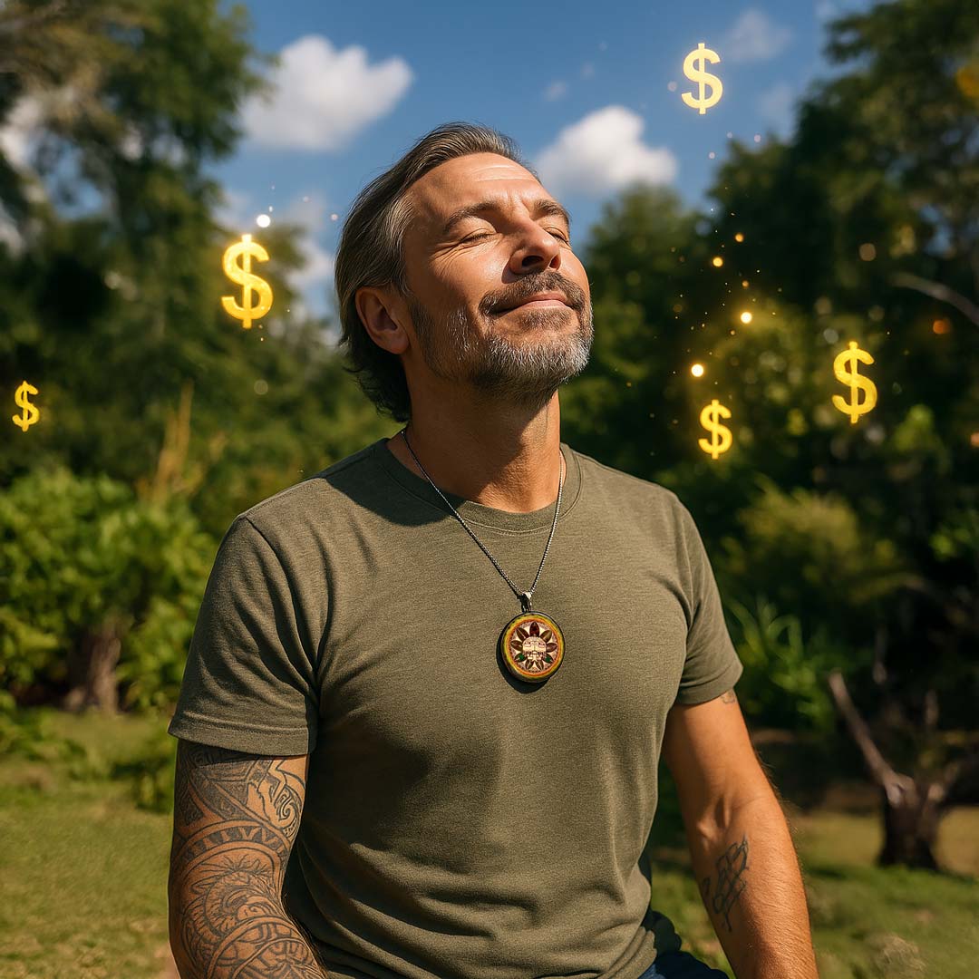 Collar Maya de Orgonita "Acelera la Sincronicidad" - Quetzalcóatl: Dios de la Creación y el Tiempo - Metayantra México