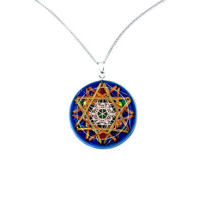 Collar Metatron Cobalto: SanaciÇün Celular y EnergǸtica - Metayantra MǸxico