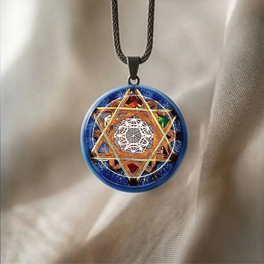 Collar Metatron Cobalto: Sanación Celular y Energía Divina - Metayantra México