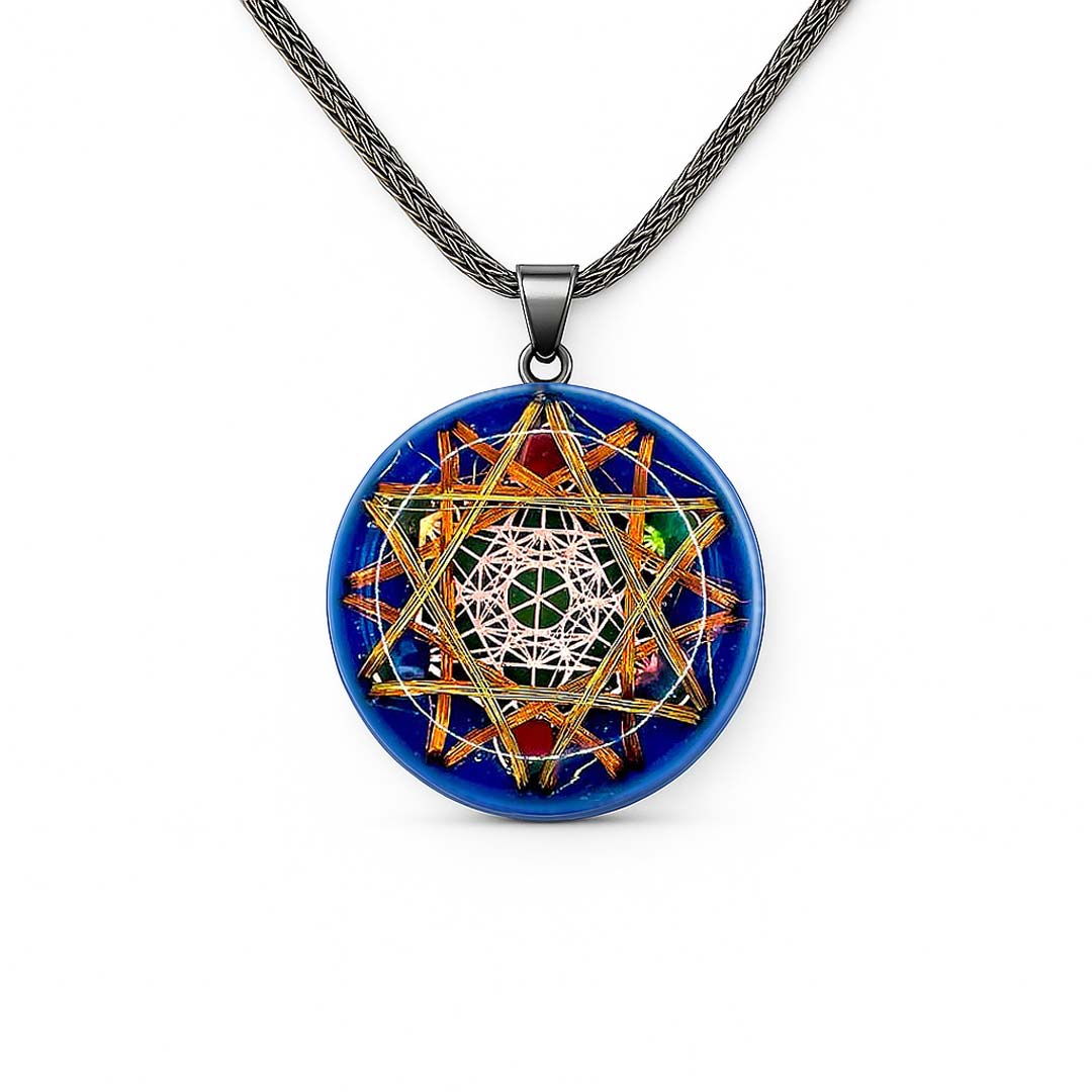 Collar Metatron Cobalto: Sanación Celular y Energía Divina - Metayantra México