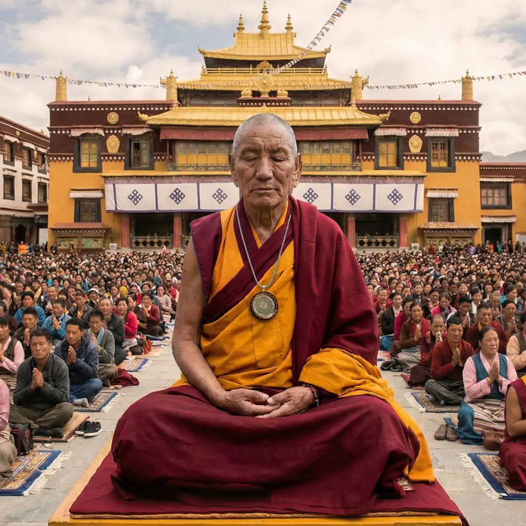 Collar Namgyalma Resonador | Dharani Purificación Karma | Protección Total - Metayantra México