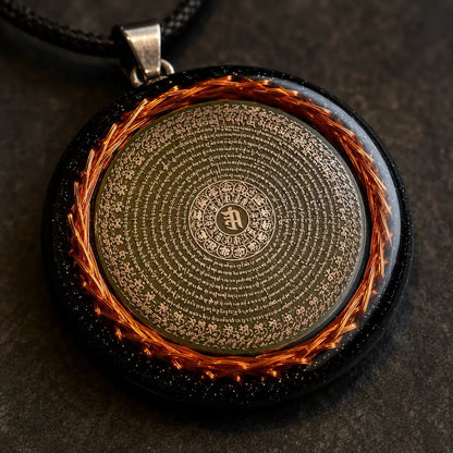 Collar Namgyalma Resonador | Dharani Purificación Karma | Protección Total - Metayantra México