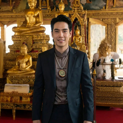 Collar Namgyalma Resonador | Dharani Purificación Karma | Protección Total - Metayantra México