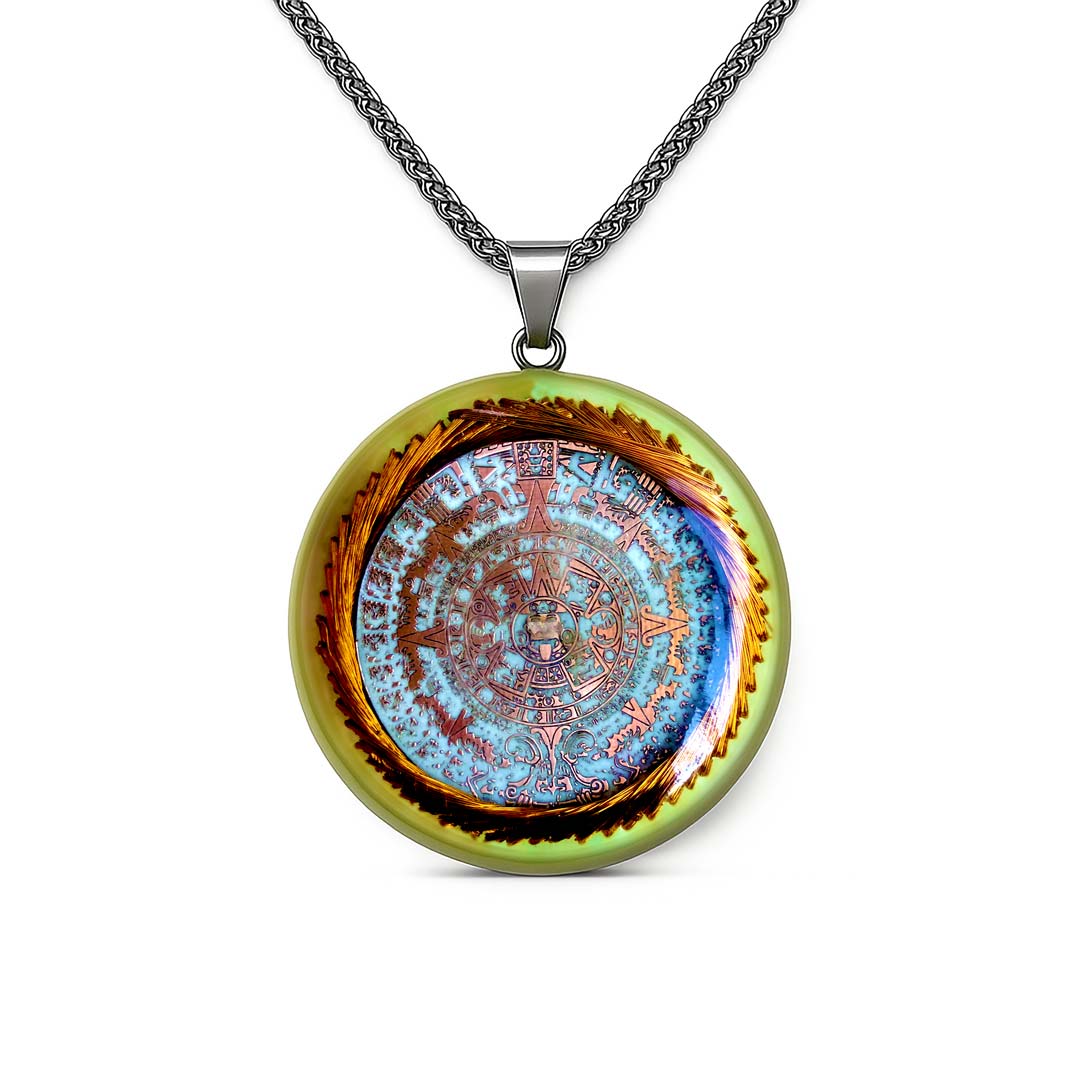 Collar Orgon Azteca 52 Vortex: Protección y Sabiduría Ancestral - Metayantra México