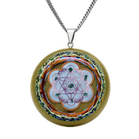 Thumbnail for Collar ORGON Resonador Cuántico con Moldavita: ADN y Conciencia - Metayantra México