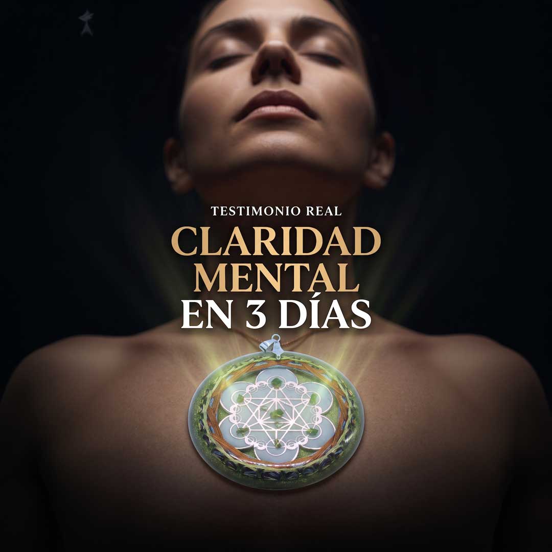 Collar Orgón Resonador Cuántico con Moldavita Certificada — Activación del ADN del Alma + Campo Merkaba + Cuarzo Citrino + Doble Bobina Biomagnética | Agrograma Crop Circle | Arcángel Metatrón | Hecho a Mano - Metayantra México