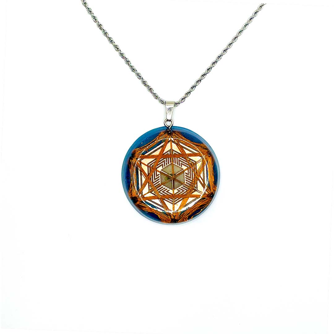 Collar Orgón Teseracto Interdimensional: Cambia tu Realidad - Metayantra México