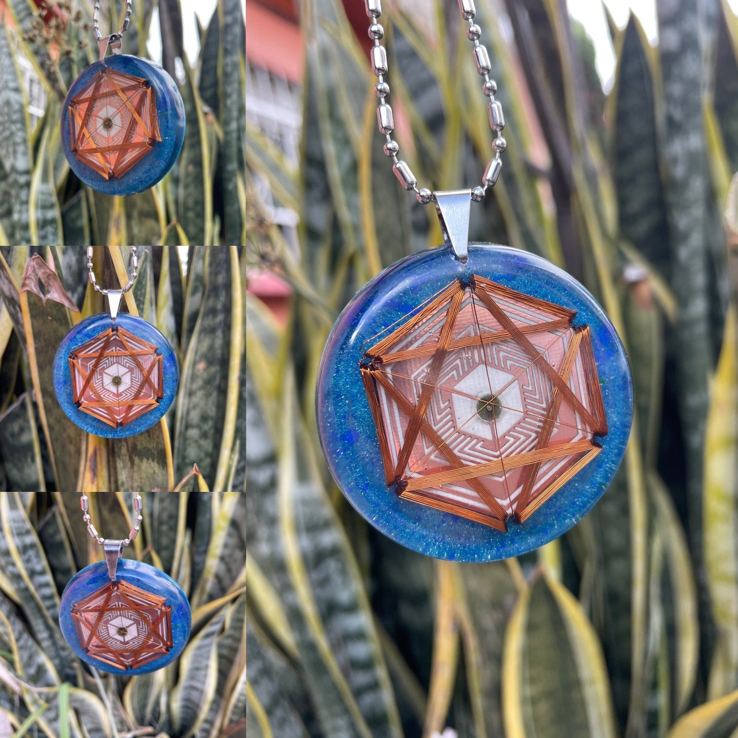 Collar Orgón Teseracto Interdimensional: Cambia tu Realidad - Metayantra México