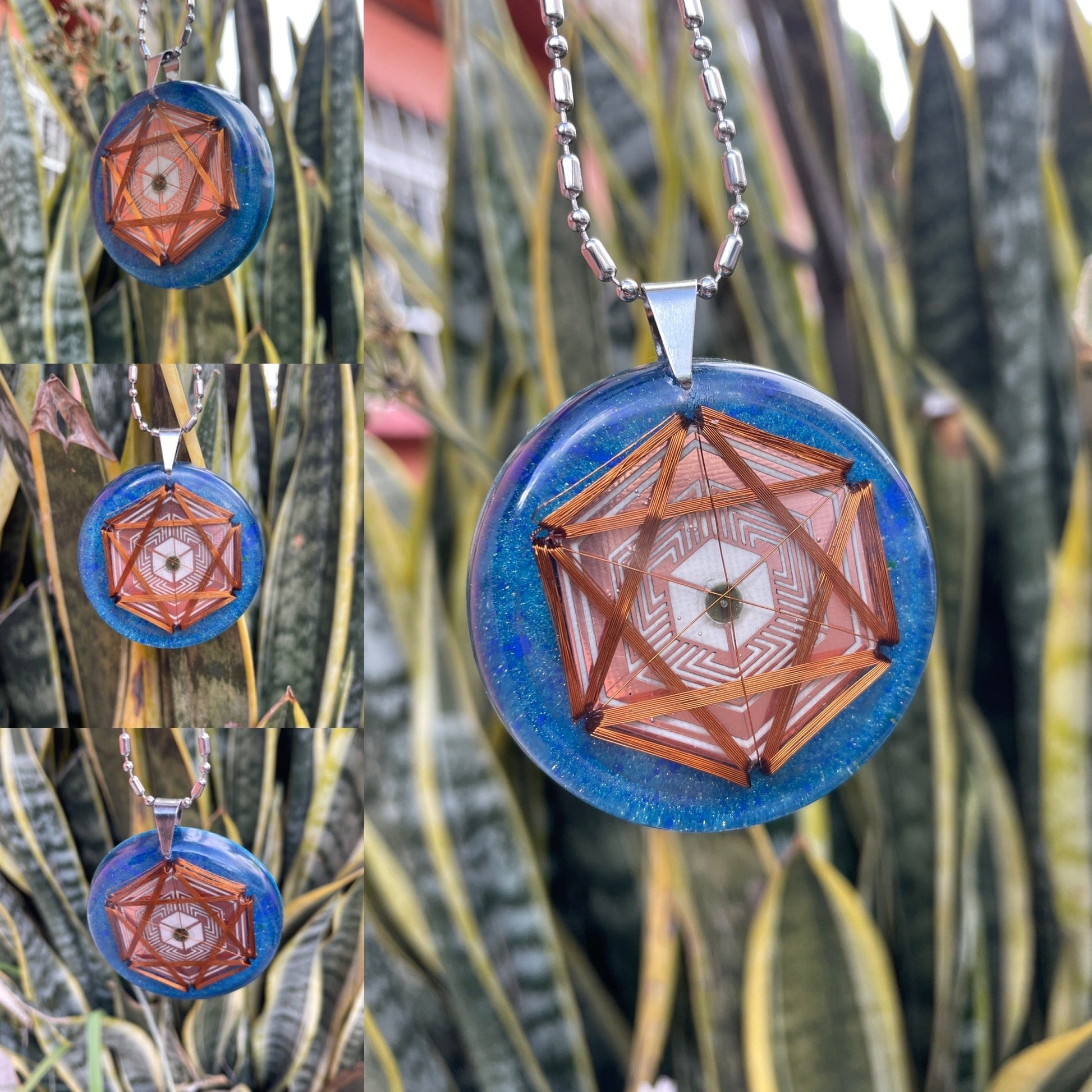 Collar Orgón Teseracto Interdimensional: Cambia tu Realidad - Metayantra México