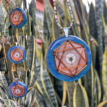 Collar Orgón Teseracto Interdimensional: Cambia tu Realidad - Metayantra México