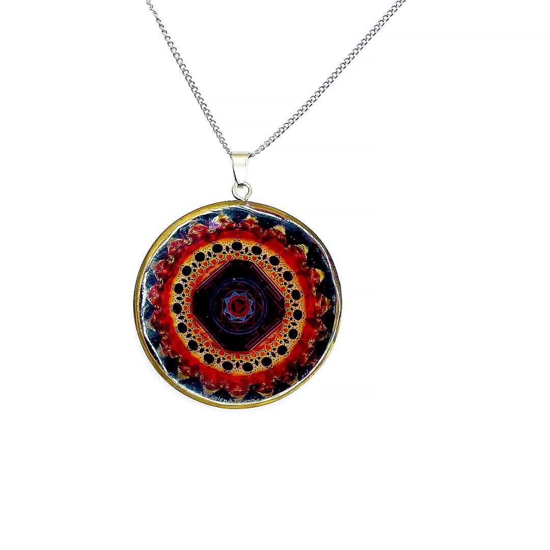 Collar Orgonita con Cuarzo y 72 Nombres de Dios - Metayantra - Metayantra México