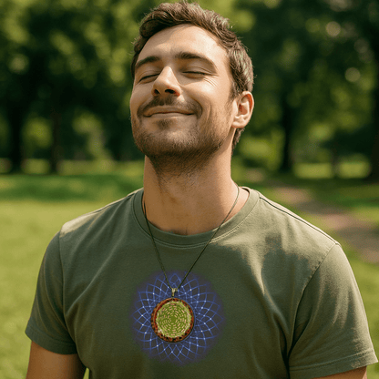 Collar Orgonita con Cuarzo y 72 Nombres de Dios - Metayantra - Metayantra México