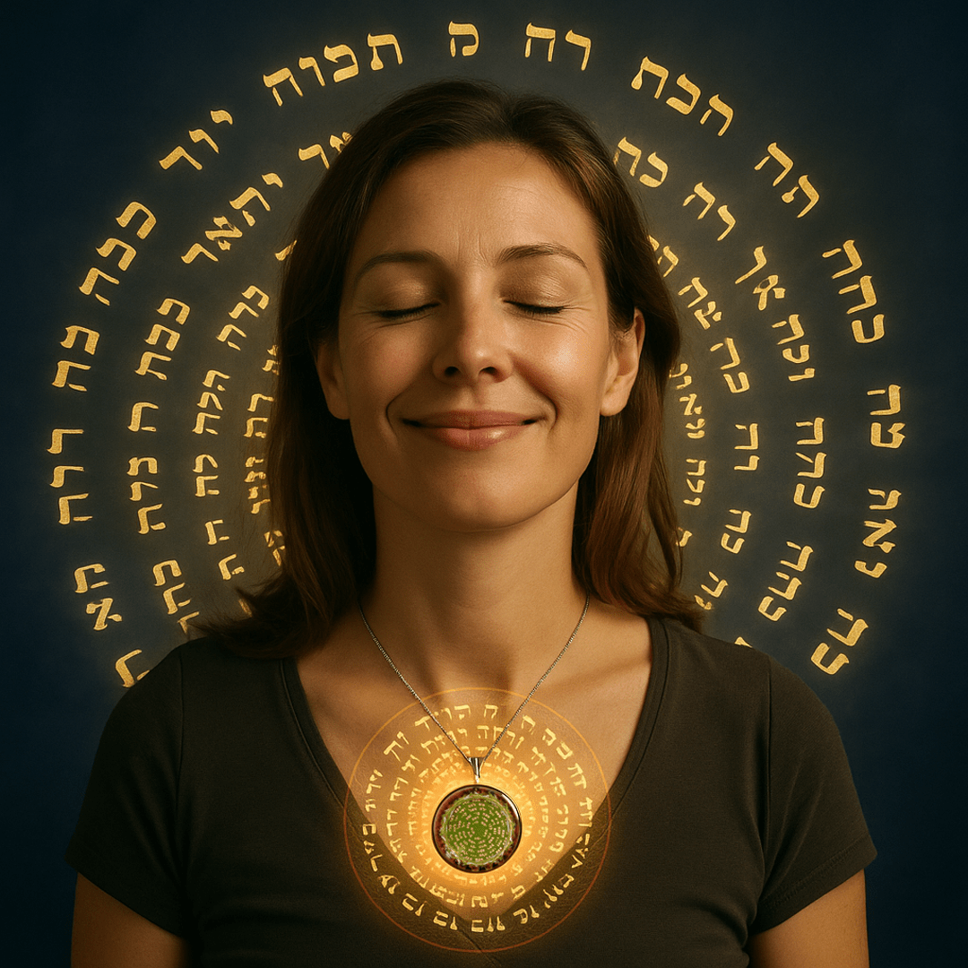 Collar Orgonita con Cuarzo y 72 Nombres de Dios - Metayantra - Metayantra México