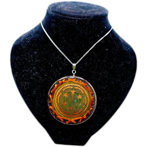 Collar Orgonita Metayantra Regenerador Celular con Crop Circle y Matriz DodecaǸdrica - Metayantra MǸxico