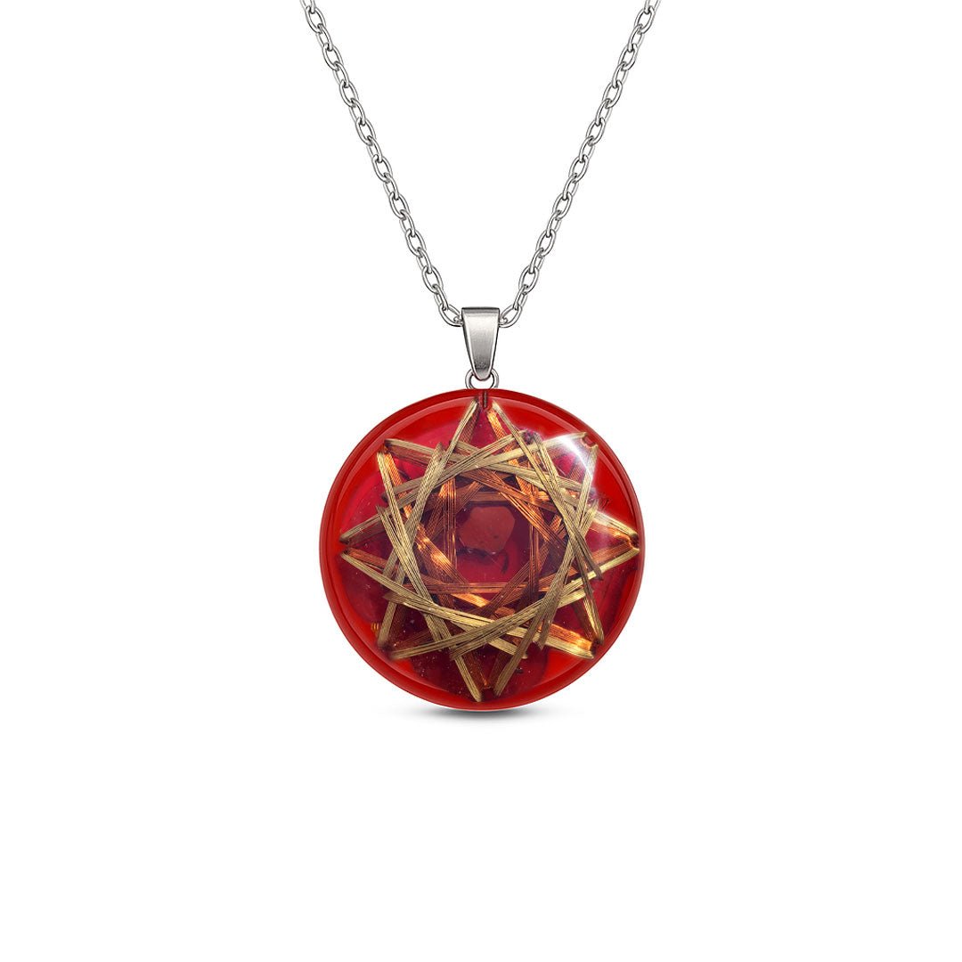 Collar Orgonita Muladhara: Regeneración del Primer Chakra - Metayantra México
