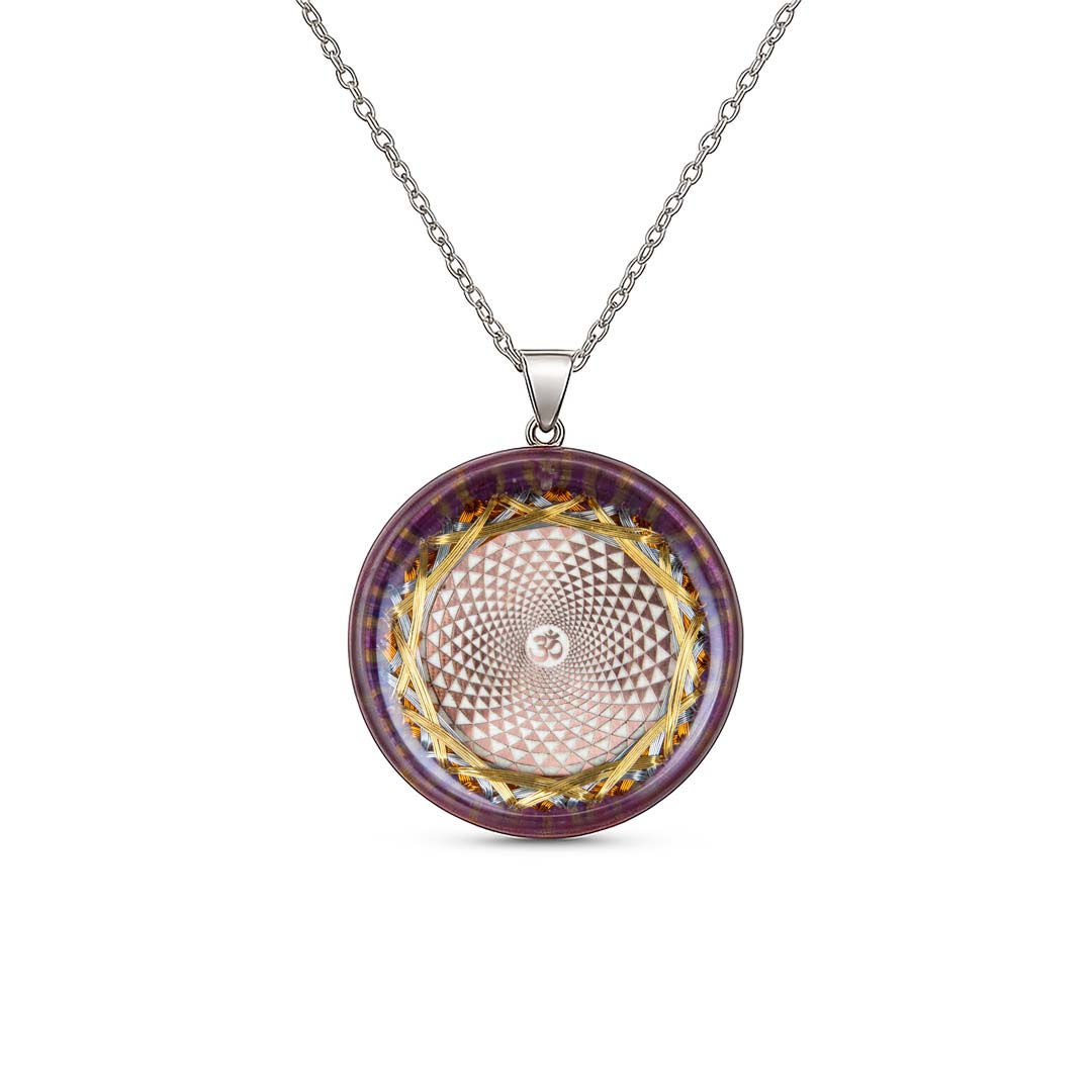 Collar Orgonita Resonador Cuántico Sahasrara para Consciencia - Metayantra México