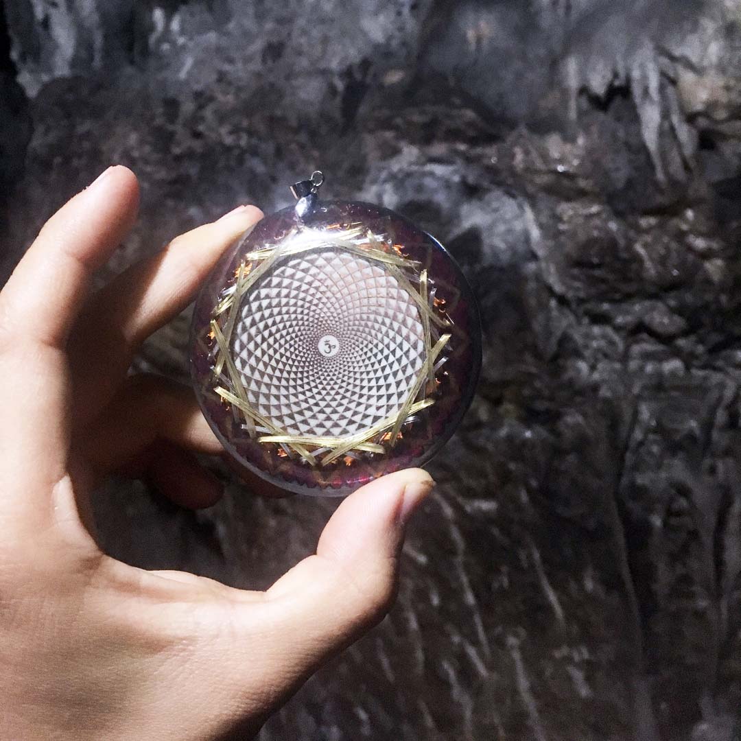 Collar Orgonita Resonador Cuántico Sahasrara para Consciencia - Metayantra México