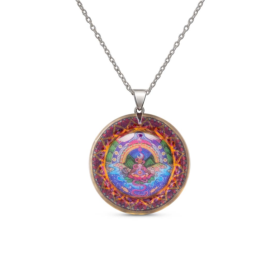 Collar Orgonita Resonador Cuántico Sahasrara para Consciencia - Metayantra México