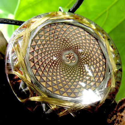 Collar Orgonita Resonador Cuántico Sahasrara para Consciencia - Metayantra México