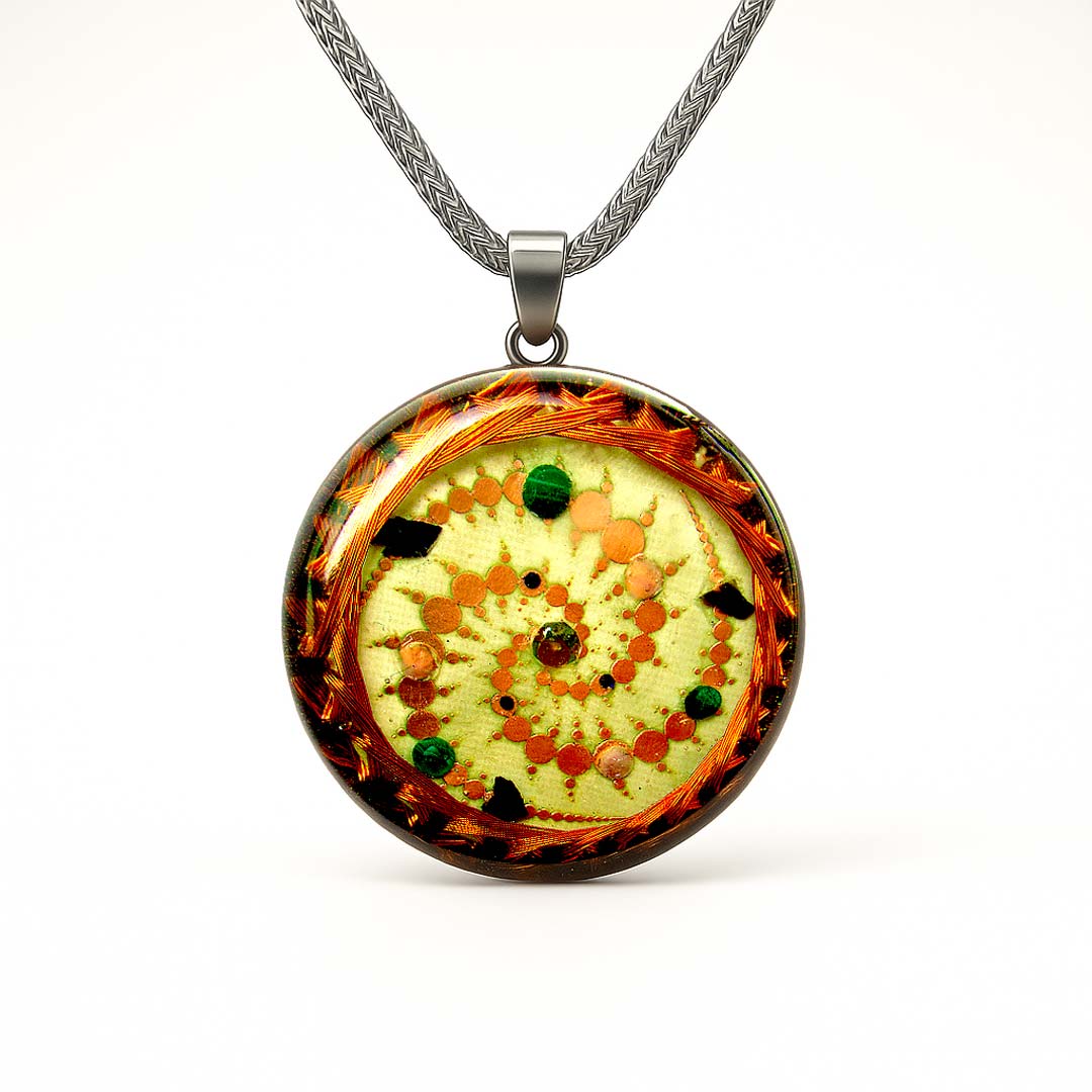 Collar Orgonita Triple Espiral: Transforma Energía y Protección Total - Metayantra México