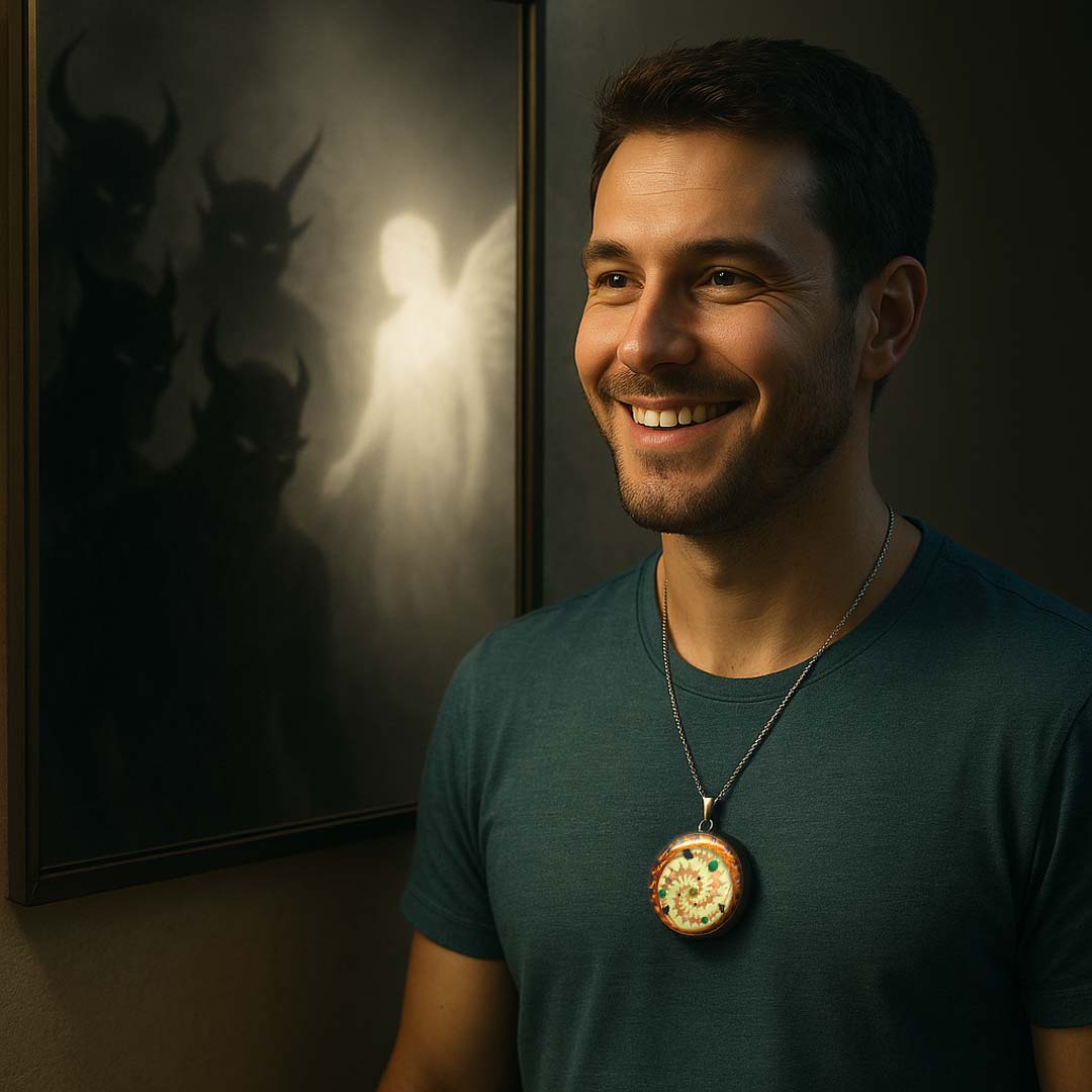 Collar Orgonita Triple Espiral: Transforma Energía y Protección Total - Metayantra México