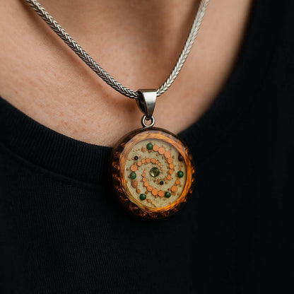 Collar Orgonita Triple Espiral: Transforma Energía y Protección Total - Metayantra México