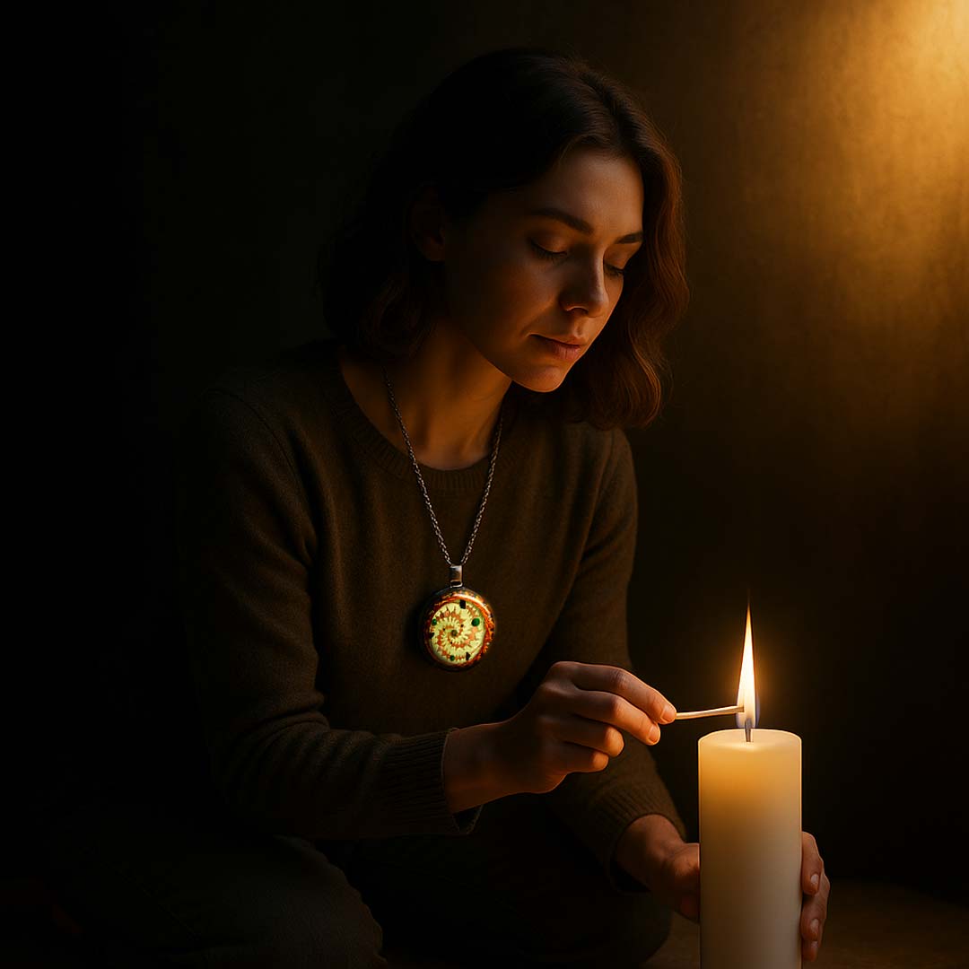 Collar Orgonita Triple Espiral: Transforma Energía y Protección Total - Metayantra México