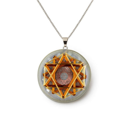 Collar Resonador Cuántico 4° Chakra: Armoniza y Eleva Emociones - Metayantra México