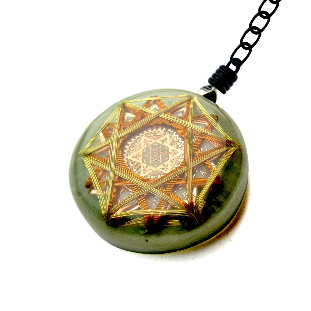 Collar Resonador Cuántico 4° Chakra: Armoniza y Eleva Emociones - Metayantra México