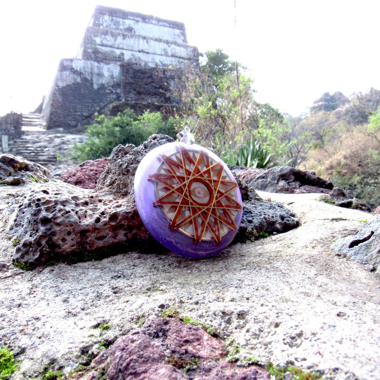 Collar Resonador Cuántico 6° Chakra Ajna - Despierta tu Intuición - Metayantra México