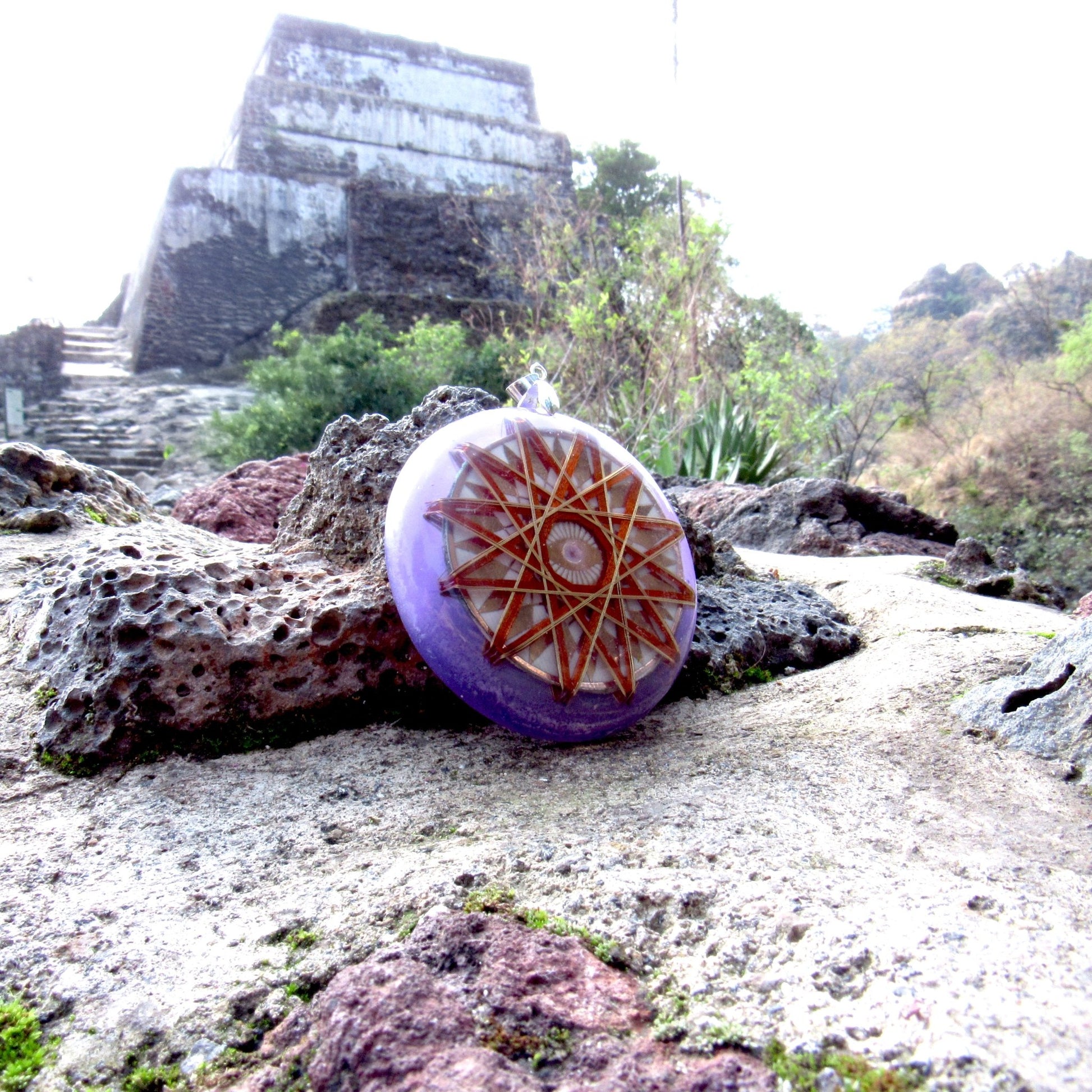 Collar Resonador Cuántico 6° Chakra Ajna - Despierta tu Intuición - Metayantra México