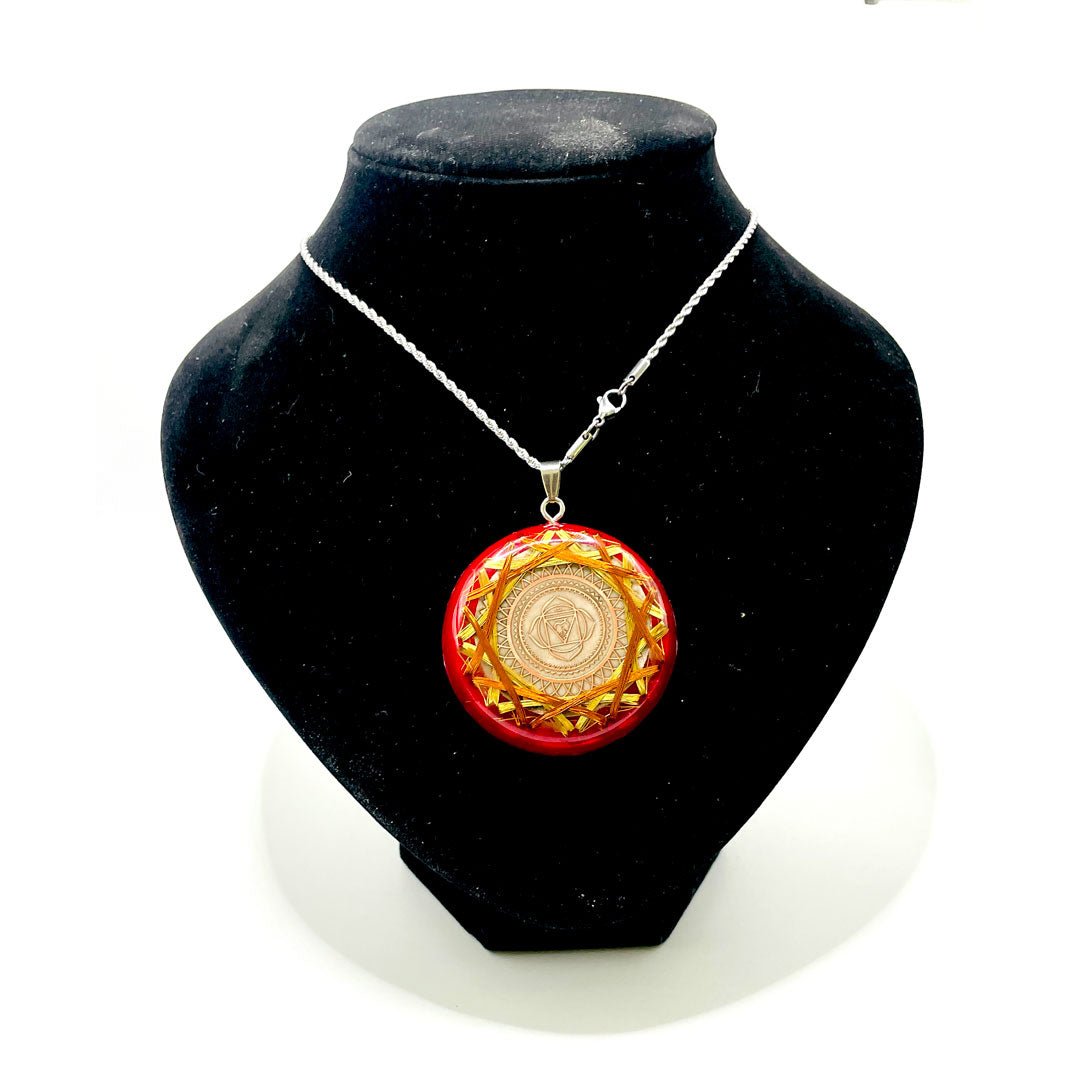 Collar Resonador Cuántico Muladhara: Seguridad y Materialización - Metayantra México