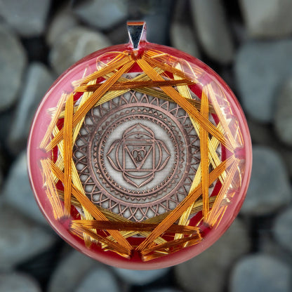 Collar Resonador Cuántico Muladhara: Seguridad y Materialización - Metayantra México