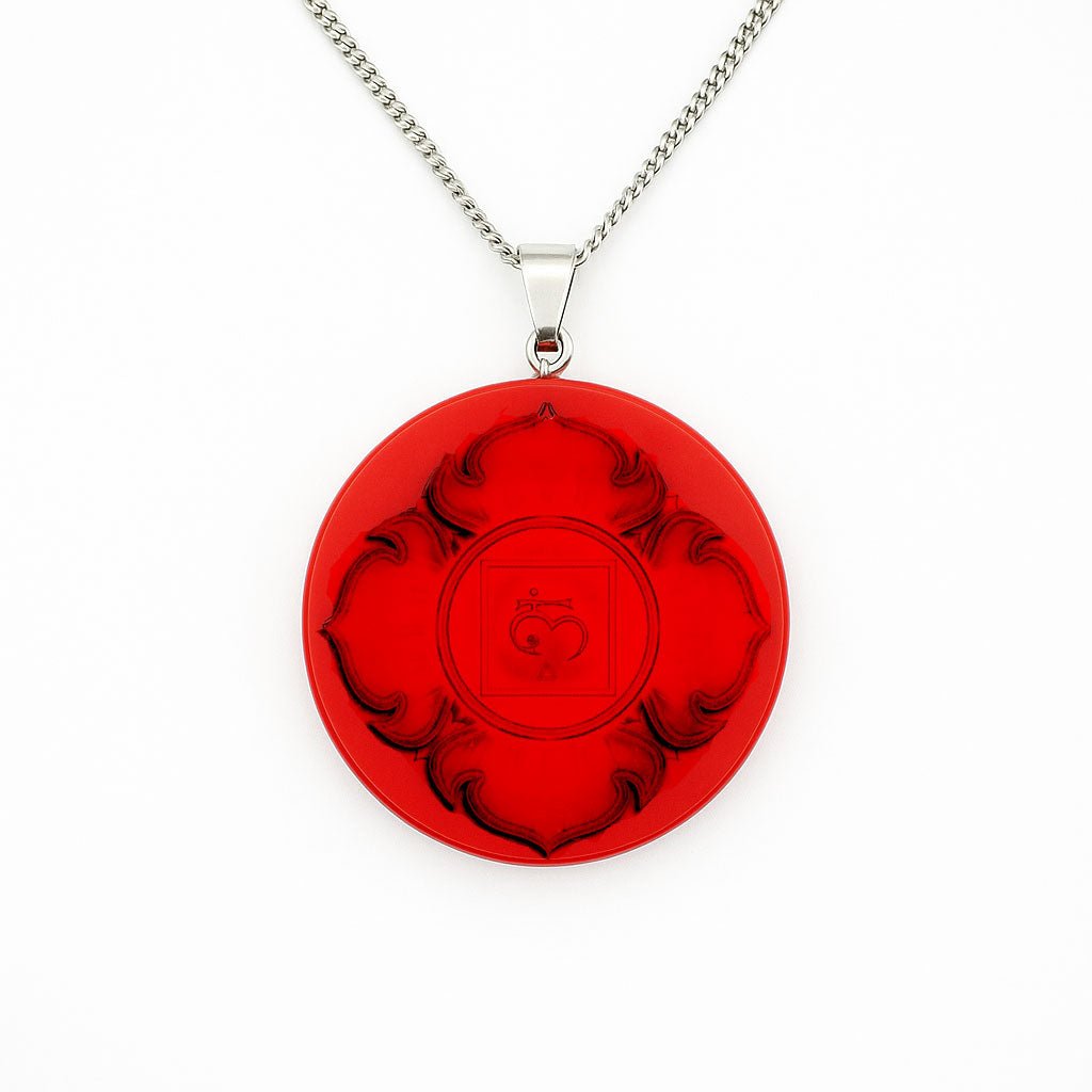 Collar Resonador Cuántico Muladhara: Seguridad y Materialización - Metayantra México